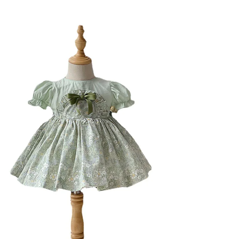 Girls Short Sleeve Lolita Summer Doll Dress Dress Children Girls Retro Short Cute Lolita Cute Princess Green Dress
Girls Short Sleeve Lolita Summer Doll Dress Dress Children Girls Retro Short Cute Lolita Cute Princess Green Dress