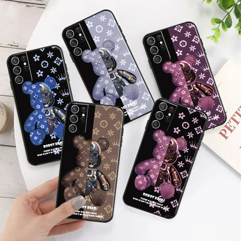 Luxury Mechanical Bear Phone Case For Samsung Galaxy S21 Ultra 5G Carcasa Silicone Cover Ultra-Thin Coque Funda
Luxury Mechanical Bear Phone Case For Samsung Galaxy S21 Ultra 5G Carcasa Silicone Cover Ultra-Thin Coque Funda