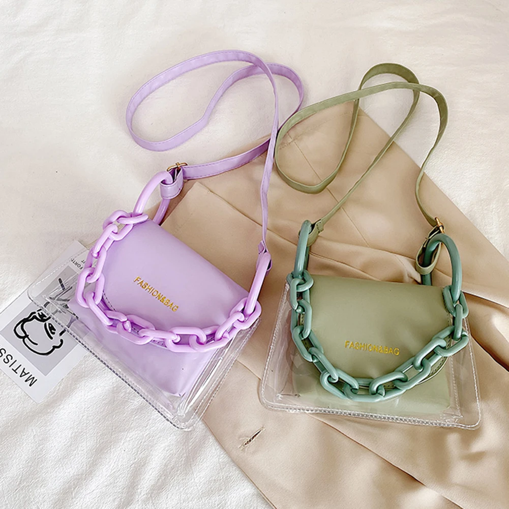 Handbag Phone Holder Women Creative Birthday Gifts Shoulder Crossbody Bags Women Clear Handbag Female Tote
Handbag Phone Holder Women Creative Birthday Gifts Shoulder Crossbody Bags Women Clear Handbag Female Tote