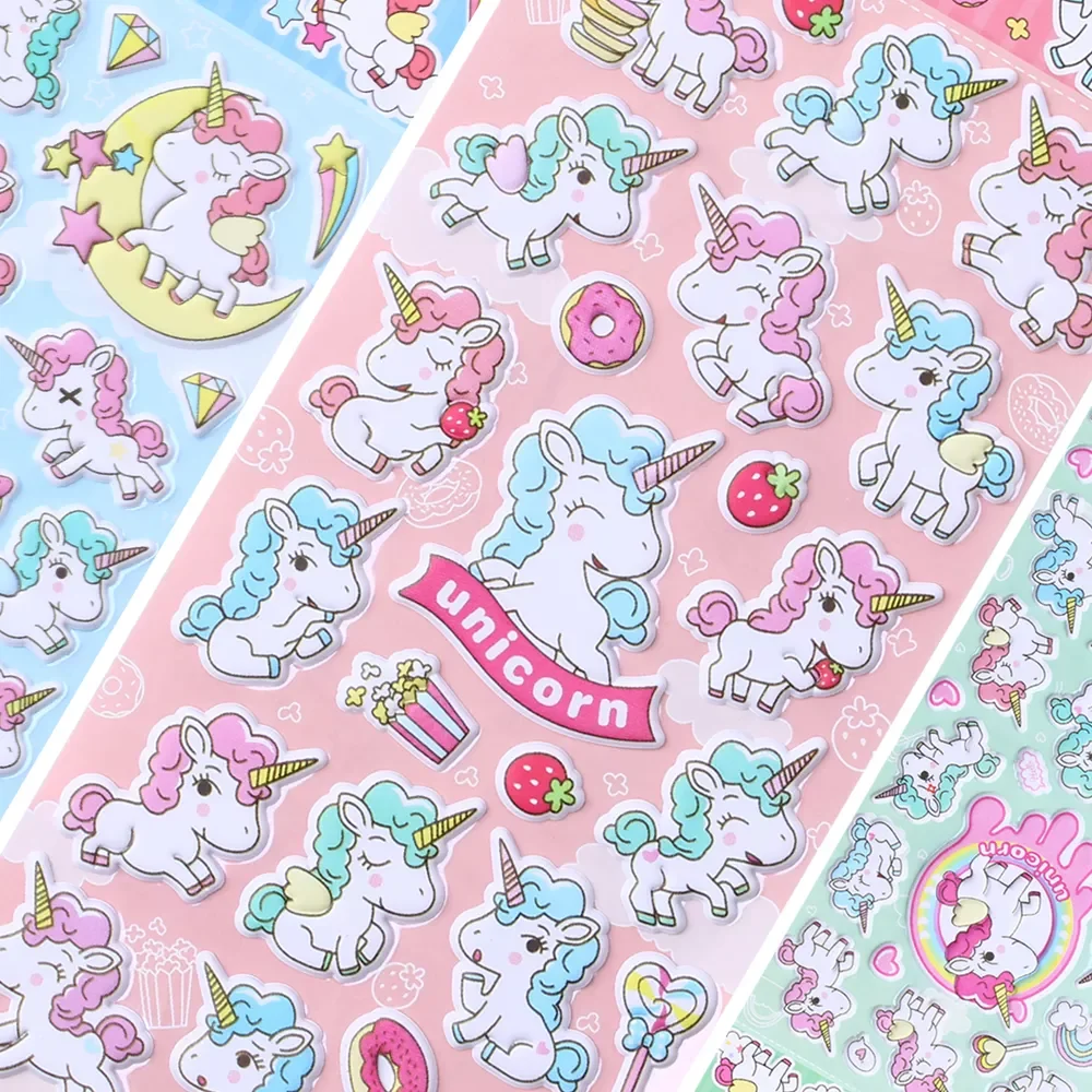 1 sheet Scrapbooking Sticker Pink Cartoon Unicorn Flamingo 3D Craft Decals Label Stationery Album Stickers Kids Toy Gifts
1 sheet Scrapbooking Sticker Pink Cartoon Unicorn Flamingo 3D Craft Decals Label Stationery Album Stickers Kids Toy Gifts