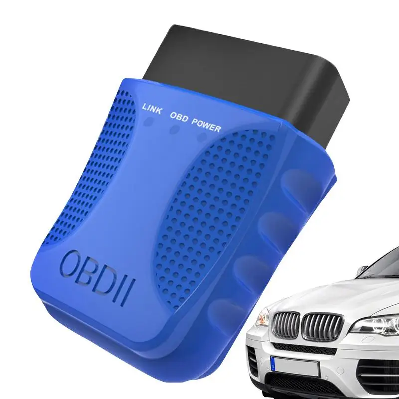 Диагностический сканер OBD2, устройство для чтения кодов неисправностей с голубыми зубьями
Диагностический сканер OBD2, устройство для чтения кодов неисправностей с голубыми зубьями