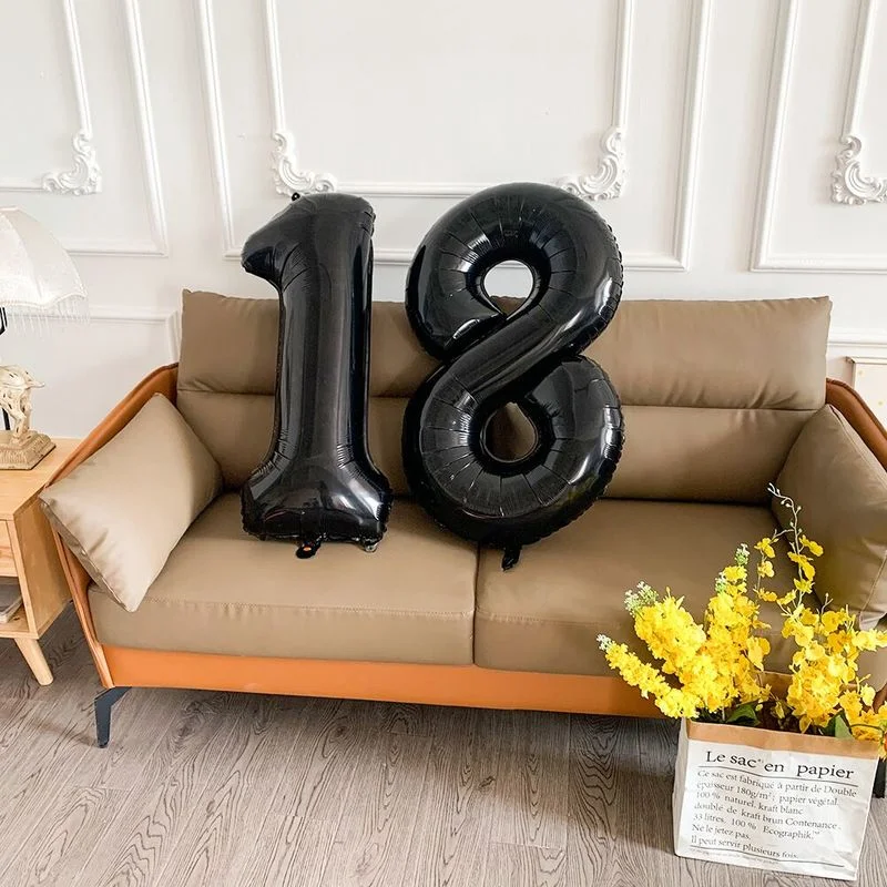 40inch Happy Birthday Balloon White Black Number Balloon Wedding Foil Balloons Kids Adult Balloons Birthday Party Decoration
40inch Happy Birthday Balloon White Black Number Balloon Wedding Foil Balloons Kids Adult Balloons Birthday Party Decoration