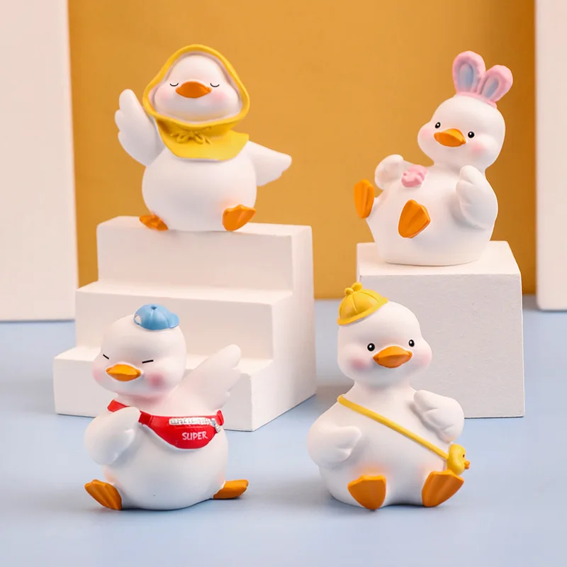 Cute Artificial Duck Figurines Creative Home Decor Kawaii Table Miniatures Ornaments Car Ornament
Cute Artificial Duck Figurines Creative Home Decor Kawaii Table Miniatures Ornaments Car Ornament