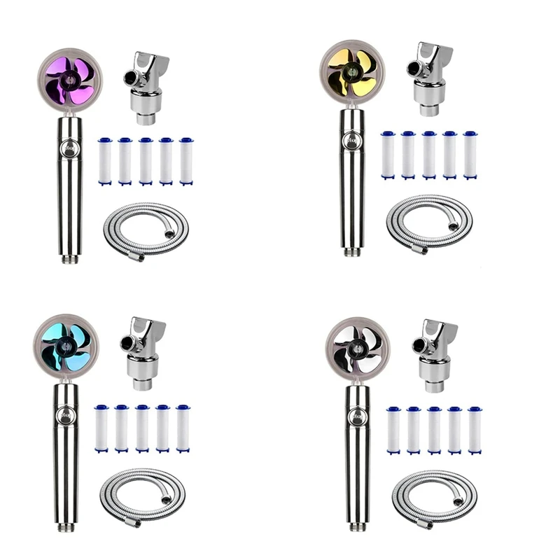 JFBL Hot High Pressure Fan Shower Heads,Adjustable Water Pressure With Filter&Pause Switch,Handheld Turbocharg Shower Head
JFBL Hot High Pressure Fan Shower Heads,Adjustable Water Pressure With Filter&Pause Switch,Handheld Turbocharg Shower Head