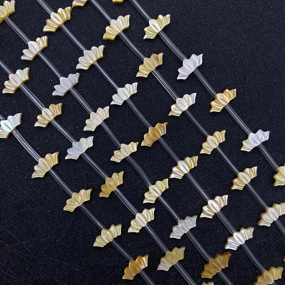 5pcs/pack 6x13mm Natural Sea Shell Crown Shaped Loose Beads 2Colors for Choice DIY for Making Necklace Bracelet Earrings
5pcs/pack 6x13mm Natural Sea Shell Crown Shaped Loose Beads 2Colors for Choice DIY for Making Necklace Bracelet Earrings