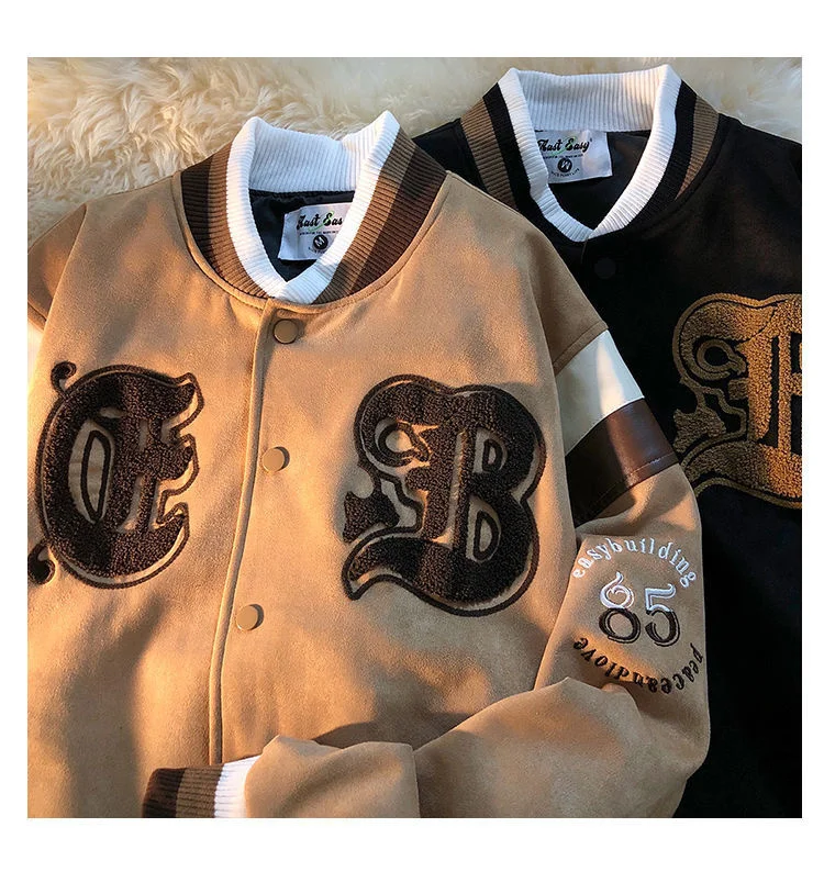 2023 fashion new baseball uniform autumn retro color clash coat men strt vibe oversize couples jacket women sweatshirt hoodies
2023 fashion new baseball uniform autumn retro color clash coat men strt vibe oversize couples jacket women sweatshirt hoodies
