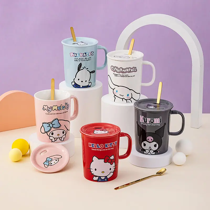 Sanrios мультфильм кавайная моя мелодия чашка Ins с крышкой ложкой Hello Kittys для дома офиса чашка для воды похвалы для детей женщин молока чашки
Sanrios мультфильм кавайная моя мелодия чашка Ins с крышкой ложкой Hello Kittys для дома офиса чашка для воды похвалы для детей женщин молока чашки
