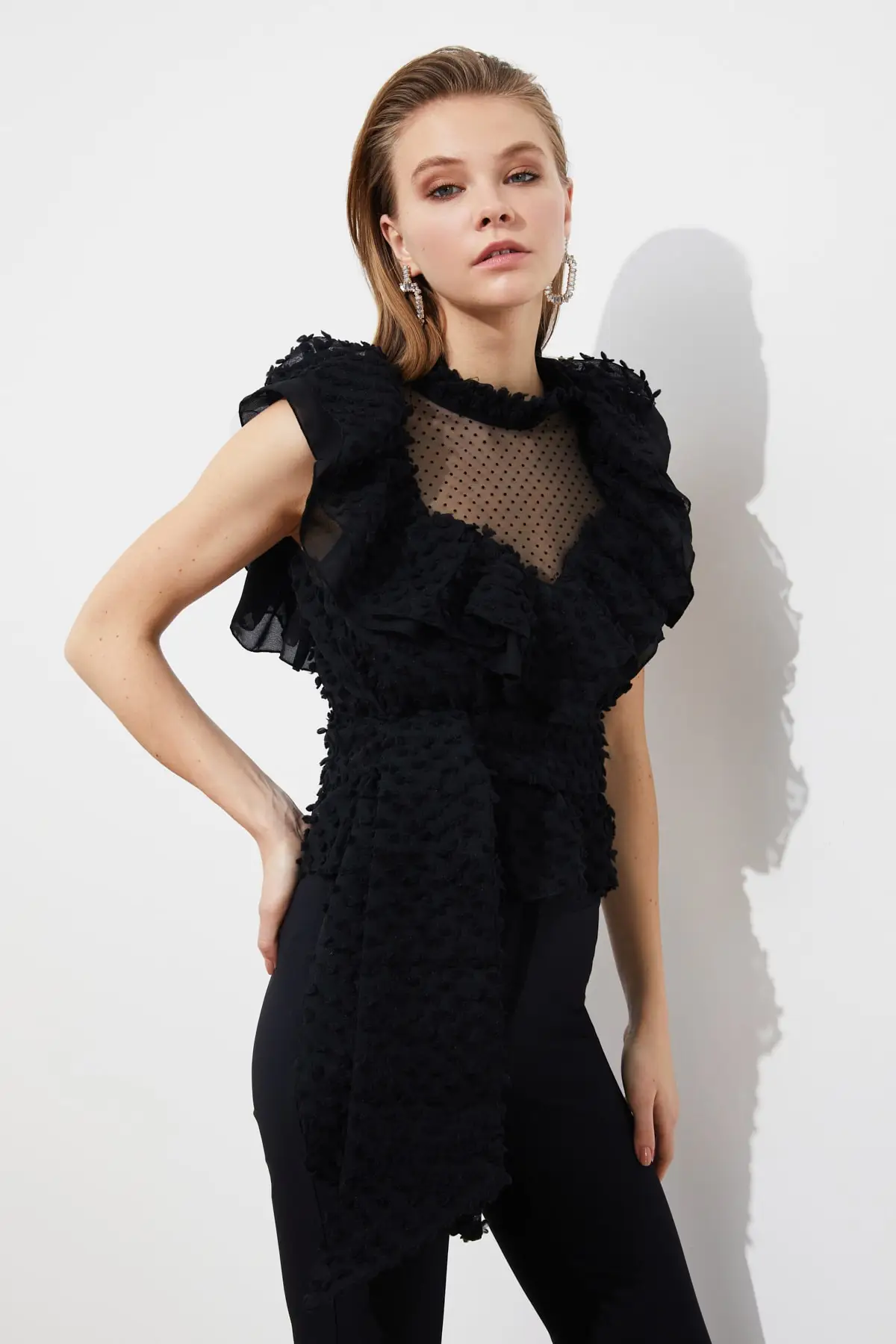 Черный ремешок текстурированный синий Рождественский подарок 
Черный ремешок текстурированный синий Рождественский подарок