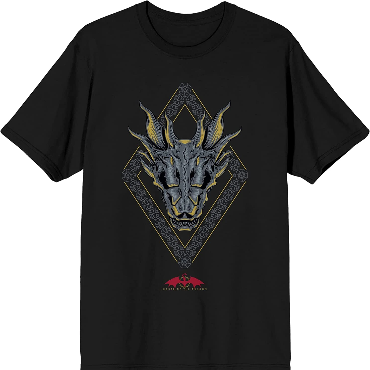 Targaryen Shield Dragon Symbol Dragon Head Logo T-Shirt Short Sleeve Casual 100% Cotton O-Neck Summer Mens T Shirt Size S-3XL
Targaryen Shield Dragon Symbol Dragon Head Logo T-Shirt Short Sleeve Casual 100% Cotton O-Neck Summer Mens T Shirt Size S-3XL