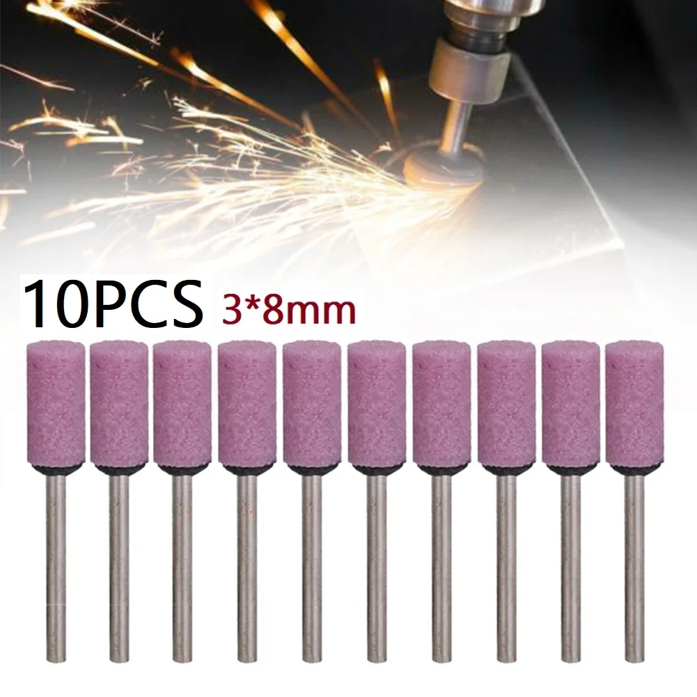 Abrasive Mounted Stone 10pcs 3*8mm Blue Corundum DIY Flat Head Cylindrical For Rotary Grinding Stone Orange Tools
Abrasive Mounted Stone 10pcs 3*8mm Blue Corundum DIY Flat Head Cylindrical For Rotary Grinding Stone Orange Tools