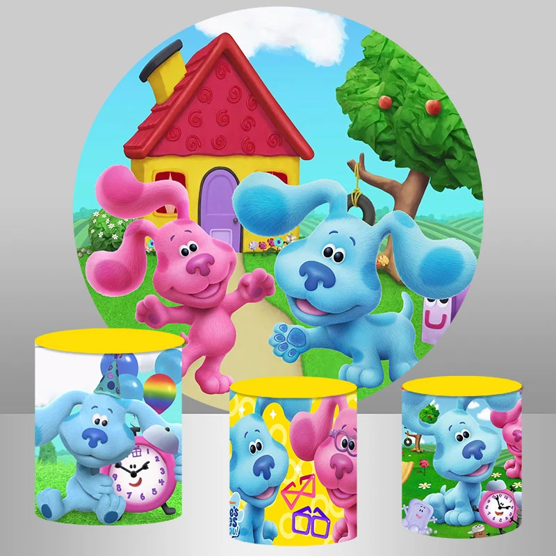 Woncol Blues Clues Round Photography Backdrop Kid Birthday Photo Backdrop Spot Dog Circle Cylinder Backdrop Cover Back Drop
Woncol Blues Clues Round Photography Backdrop Kid Birthday Photo Backdrop Spot Dog Circle Cylinder Backdrop Cover Back Drop