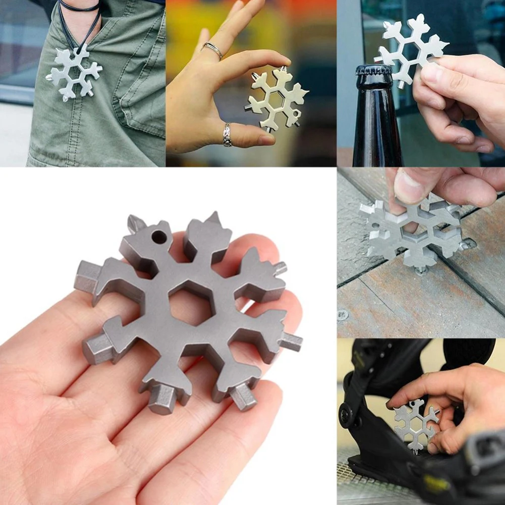 18 In 1 Snowflake Tool Card Combination Multifunctional Snowflake Screwdriver Snowflake Wrench Tool Snowflake Tool Card
18 In 1 Snowflake Tool Card Combination Multifunctional Snowflake Screwdriver Snowflake Wrench Tool Snowflake Tool Card