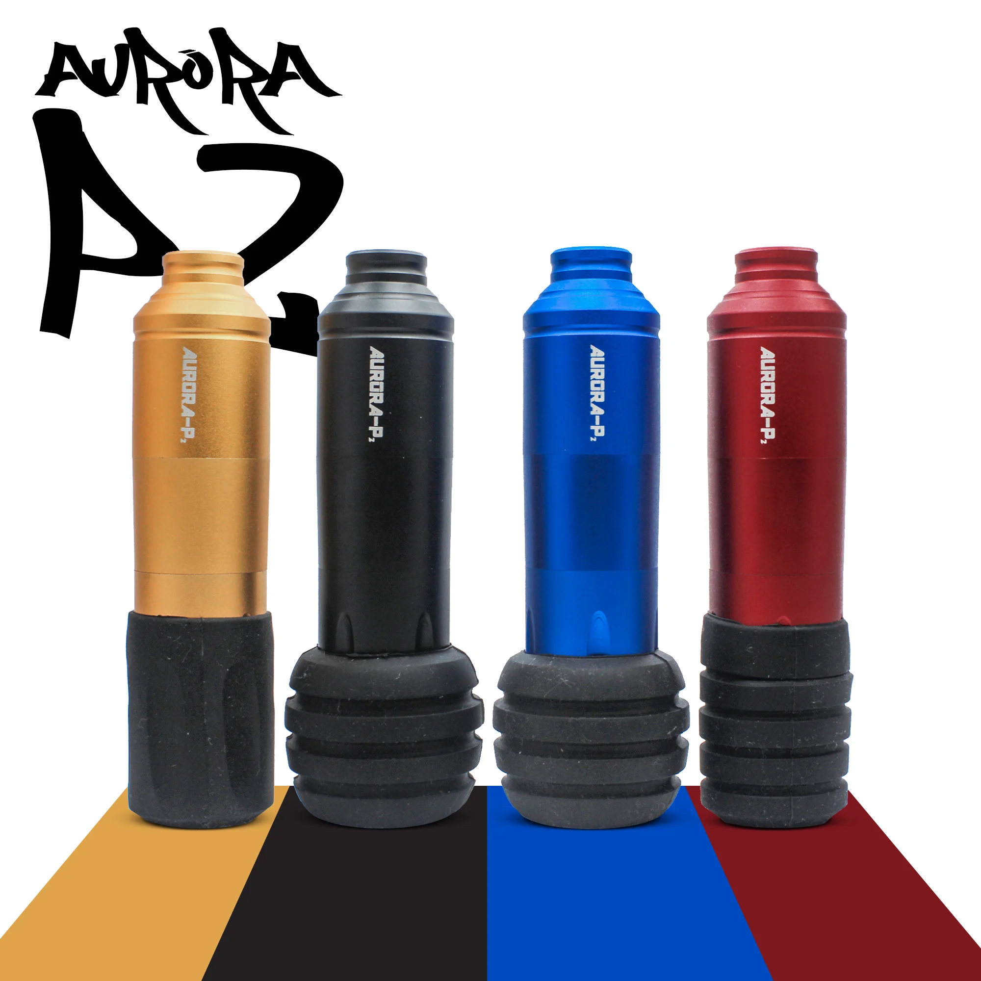 Tattoo Machine High Quality Aurora-P2 Rotary Customized Motor With 3 Silicone Grips Tattoo Pen
Tattoo Machine High Quality Aurora-P2 Rotary Customized Motor With 3 Silicone Grips Tattoo Pen