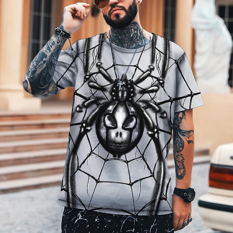 2022 Brand Men's T-shirt, Spider Black, Variation, Full Body Coverage, Street Harajuku Clothing, Trendy Fashion O-neck Top 5XL
2022 Brand Men's T-shirt, Spider Black, Variation, Full Body Coverage, Street Harajuku Clothing, Trendy Fashion O-neck Top 5XL