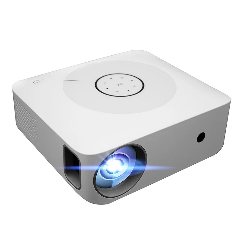 Mini LCD Projector Native 1080P Full HD Portable Android 9.0 WiFi Home Theater Projector for Phone Tablet Smart Video Projector
Mini LCD Projector Native 1080P Full HD Portable Android 9.0 WiFi Home Theater Projector for Phone Tablet Smart Video Projector