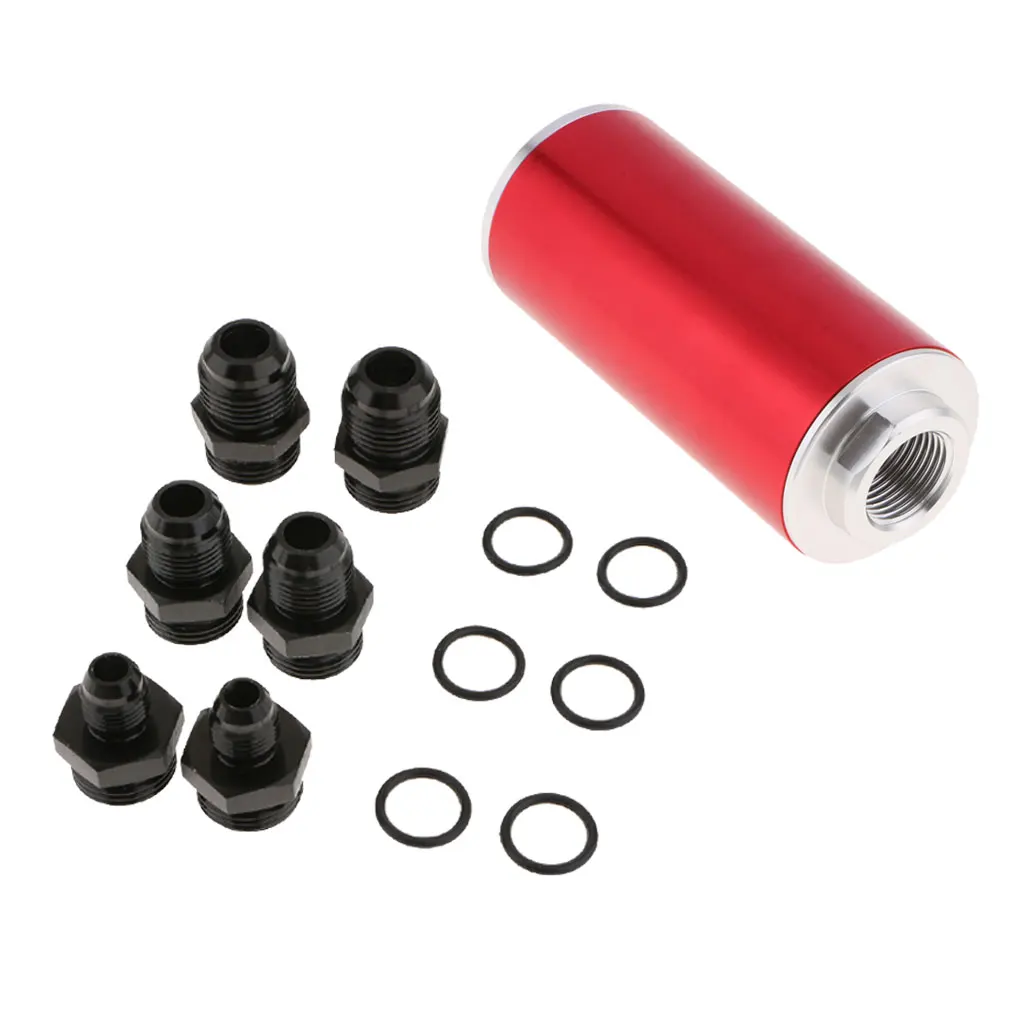 Универсальный алюминиевый топливный Инлайн-фильтр AN10 8 6 для автомобилей и грузовиков
Универсальный алюминиевый топливный Инлайн-фильтр AN10 8 6 для автомобилей и грузовиков