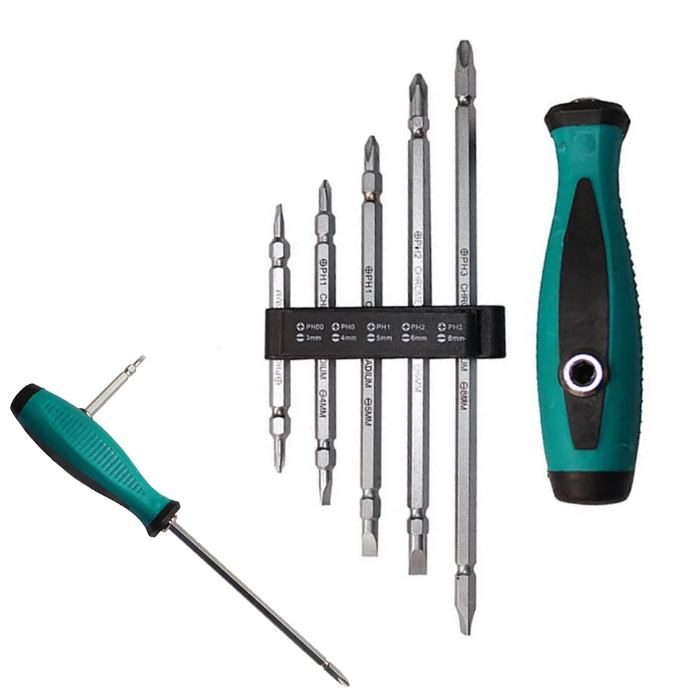 6 Pcs/set Dual Purpose Screwdriver Bits Multi-function Slotted And Corss Screwdrivers Hand Tools PH0 PH1 PH2 PH3
6 Pcs/set Dual Purpose Screwdriver Bits Multi-function Slotted And Corss Screwdrivers Hand Tools PH0 PH1 PH2 PH3