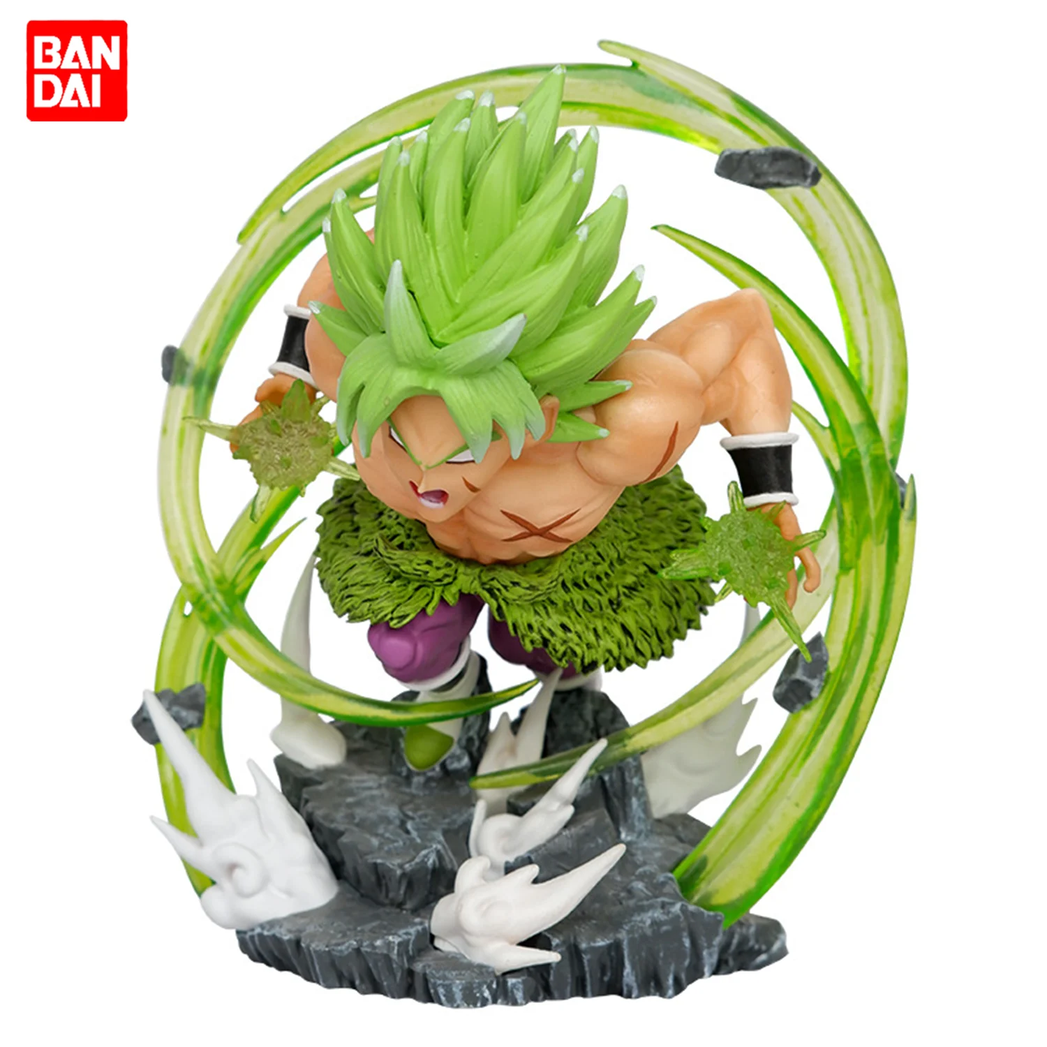 

Bandai Dragon Ball Anime Broli Figure Height 16cm PVC Material Desktop Decoration Peripheral Collection Kids Toys