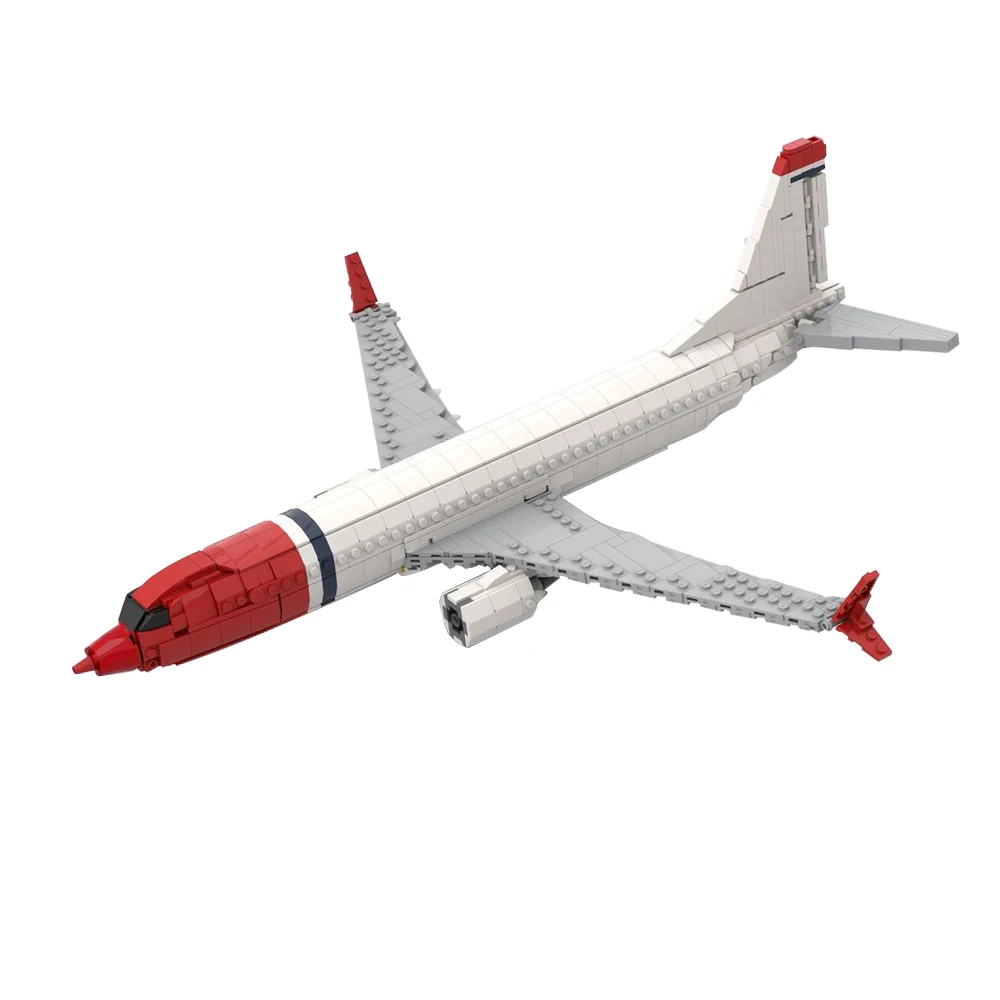 Aerospace Series MOC Boeing 737 – Norwegian Air Shuttle Building Block Model Set Originality DIY Children's Toys Birthday Gifts
Aerospace Series MOC Boeing 737 – Norwegian Air Shuttle Building Block Model Set Originality DIY Children's Toys Birthday Gifts