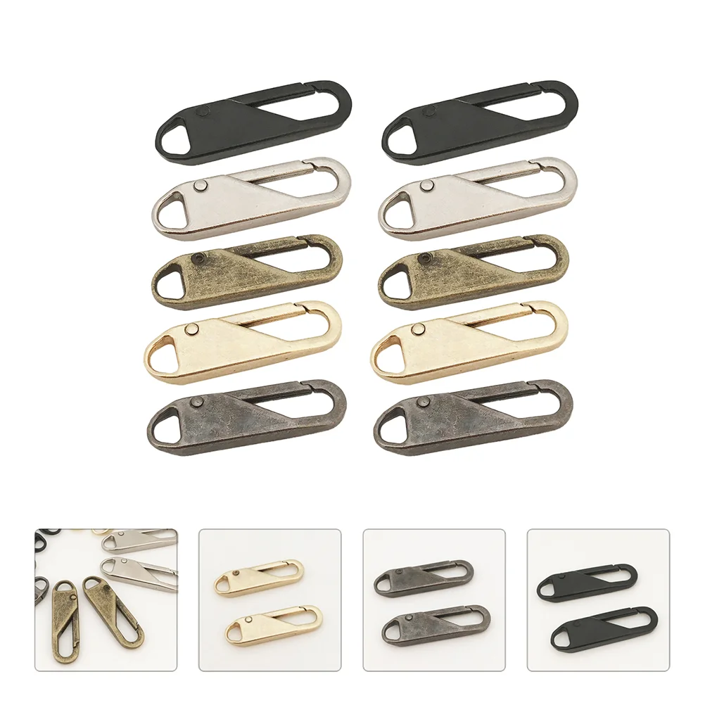 Zipperreplacement Head Puller Slider Detachable Repair Kit Metal Fixer Multi Function Accessories Handle
Zipperreplacement Head Puller Slider Detachable Repair Kit Metal Fixer Multi Function Accessories Handle