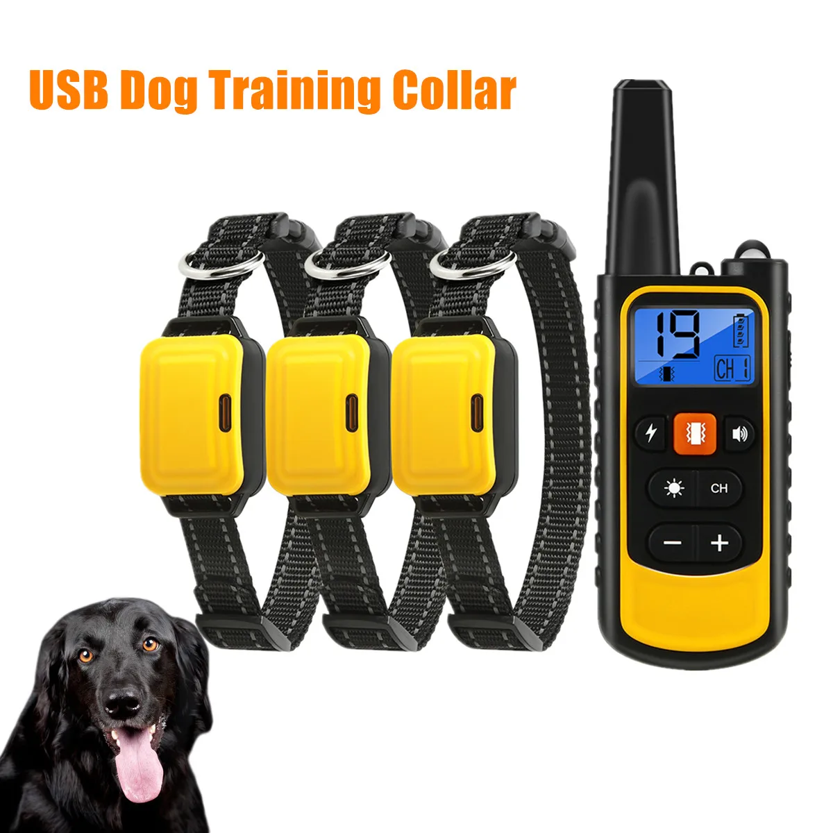 Shock Bark Control Dog Training Stop For Anti Remote Shocker Pet Collar Electric Dogs Vibration Rechargeable Sound
Shock Bark Control Dog Training Stop For Anti Remote Shocker Pet Collar Electric Dogs Vibration Rechargeable Sound