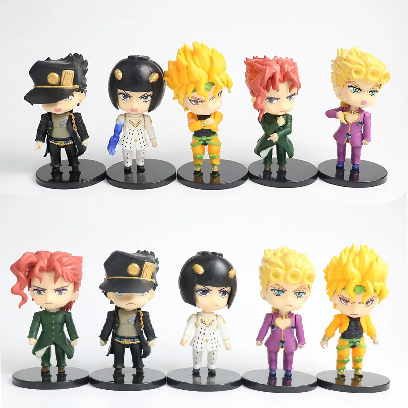 Japan Hot Anime Jojo Bizarre Adventure PVC Figure Kujo Jotaro Figurine Josuke Kakyoin Random 1pcs Action Model Toy kid gift
Japan Hot Anime Jojo Bizarre Adventure PVC Figure Kujo Jotaro Figurine Josuke Kakyoin Random 1pcs Action Model Toy kid gift