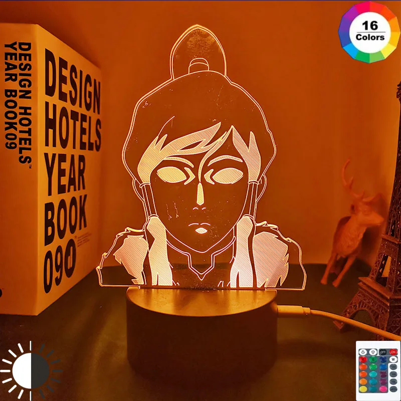 3D Lamp Korra Avatar The Last Airbender for Home Decor Birthday Gift Led Night Light Avatar Room Decor Light Korra
3D Lamp Korra Avatar The Last Airbender for Home Decor Birthday Gift Led Night Light Avatar Room Decor Light Korra