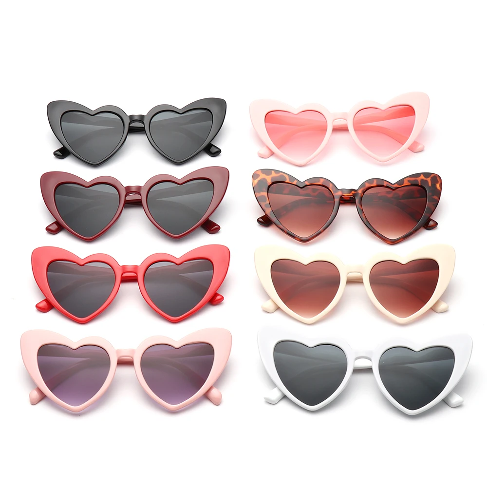 Accessories Women Love Heart Sunglasses Fashion Heart-Shaped Sunglasses UV400 Protection Vintage Sunglasses Eyewear 
Accessories Women Love Heart Sunglasses Fashion Heart-Shaped Sunglasses UV400 Protection Vintage Sunglasses Eyewear