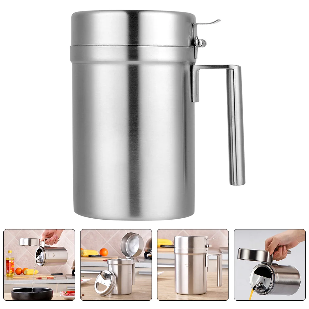 Stainless Steel Oil Bottle Sauce Dispenser Soy Sauce Dispense Accessories Cooking Oil Dispenser 304 Stainless Steel Cruet Bottle
Stainless Steel Oil Bottle Sauce Dispenser Soy Sauce Dispense Accessories Cooking Oil Dispenser 304 Stainless Steel Cruet Bottle