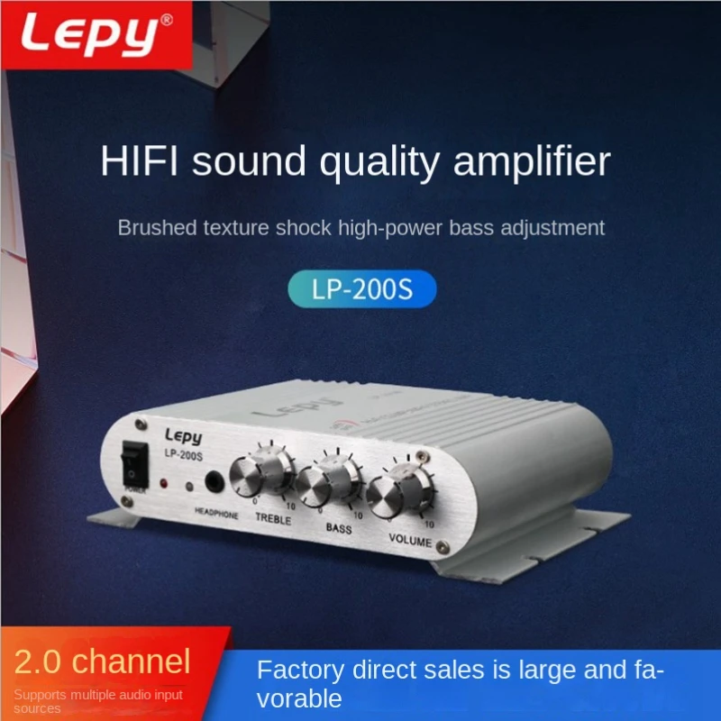 Lepy200S Stereo 2,0 Desktop Computer Mobile Phone Bookshelf Speaker 12V Amplifier Headphone Amplifier Headphone Amplifier
Lepy200S Stereo 2,0 Desktop Computer Mobile Phone Bookshelf Speaker 12V Amplifier Headphone Amplifier Headphone Amplifier