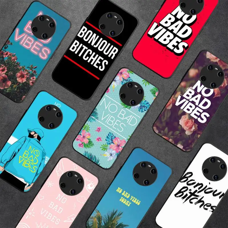 No Bad Vibes Phone Case for Redmi 8 9 9A for Samsung J5 J6 Note9 for Huawei NOVA3E Mate20lite cover
No Bad Vibes Phone Case for Redmi 8 9 9A for Samsung J5 J6 Note9 for Huawei NOVA3E Mate20lite cover