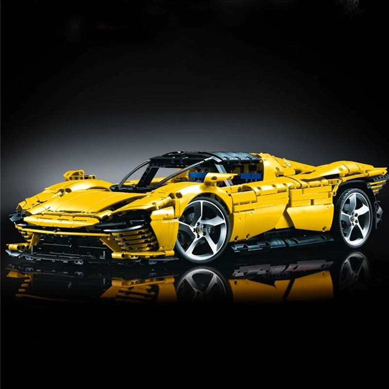 NEW 3778 Pcs Ferraried Daytona SP3 42143 Supercar Model Building Block Vehicle Bricks Toy For Boy Girls Birthday Christmas Gift
NEW 3778 Pcs Ferraried Daytona SP3 42143 Supercar Model Building Block Vehicle Bricks Toy For Boy Girls Birthday Christmas Gift