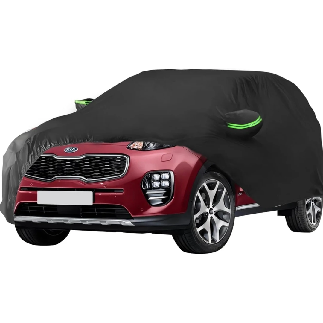Водонепроницаемый автомобильный чехол для Kia Sportage 2010-2024 года, всепогодный для автомобилей, ветрозащитный, снежный, дождевик, защита от солнца и ультрафиолета 
Водонепроницаемый автомобильный чехол для Kia Sportage 2010-2024 года, всепогодный для автомобилей, ветрозащитный, снежный, дождевик, защита от солнца и ультрафиолета