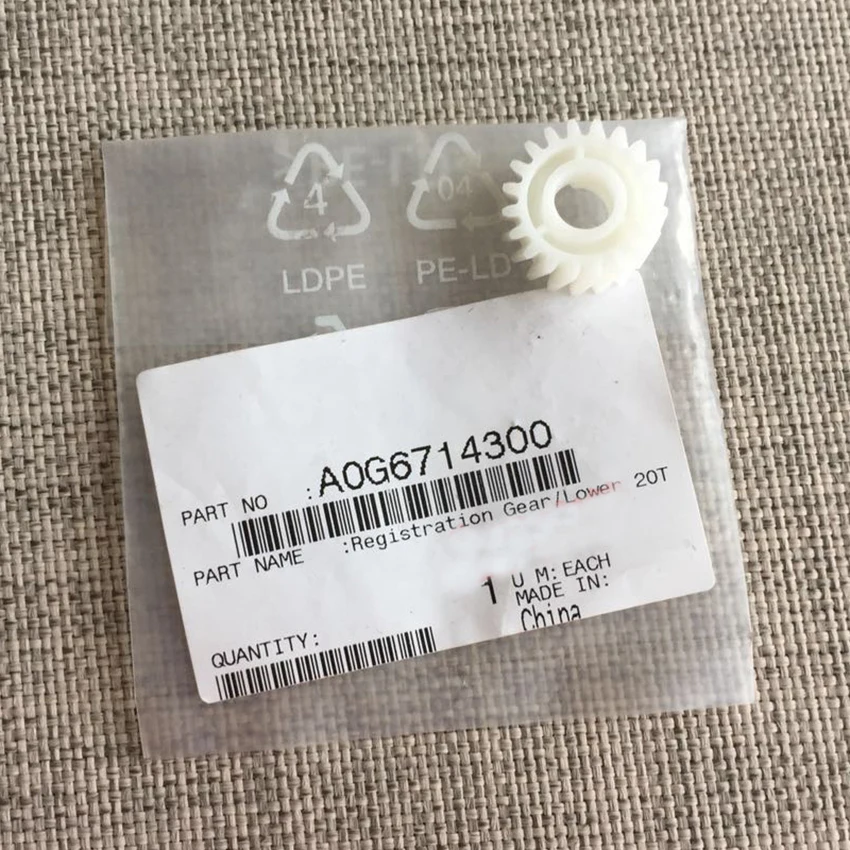 A0G6714300 нижнее регистрационный механизм 20T для Konica Minolta Pro 1051 1200 1052 1250
A0G6714300 нижнее регистрационный механизм 20T для Konica Minolta Pro 1051 1200 1052 1250