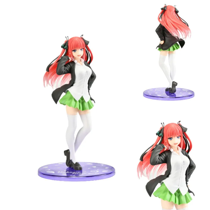 Original The Quintessential Quintuplets Anime Figure 20cm Coreful Uniform Nakano Nino Anime Action Figure Toy Gifts For Children 
Original The Quintessential Quintuplets Anime Figure 20cm Coreful Uniform Nakano Nino Anime Action Figure Toy Gifts For Children