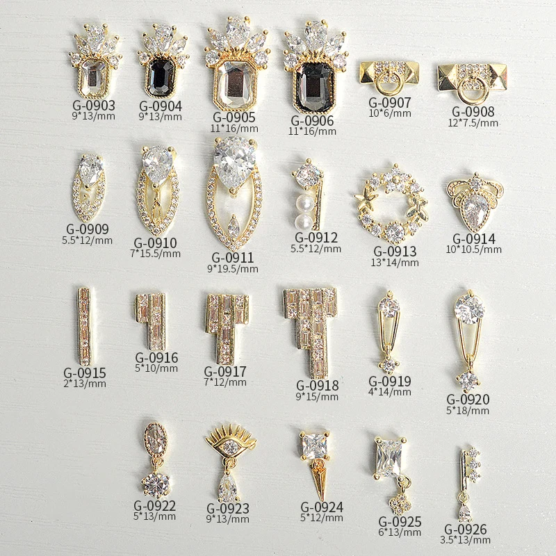 Nail Zircon 3d Japanese Style Jewelry Metal Crystal Pearl Pendant True Gold Nail Art Decoration Accessories Supplies 
Nail Zircon 3d Japanese Style Jewelry Metal Crystal Pearl Pendant True Gold Nail Art Decoration Accessories Supplies