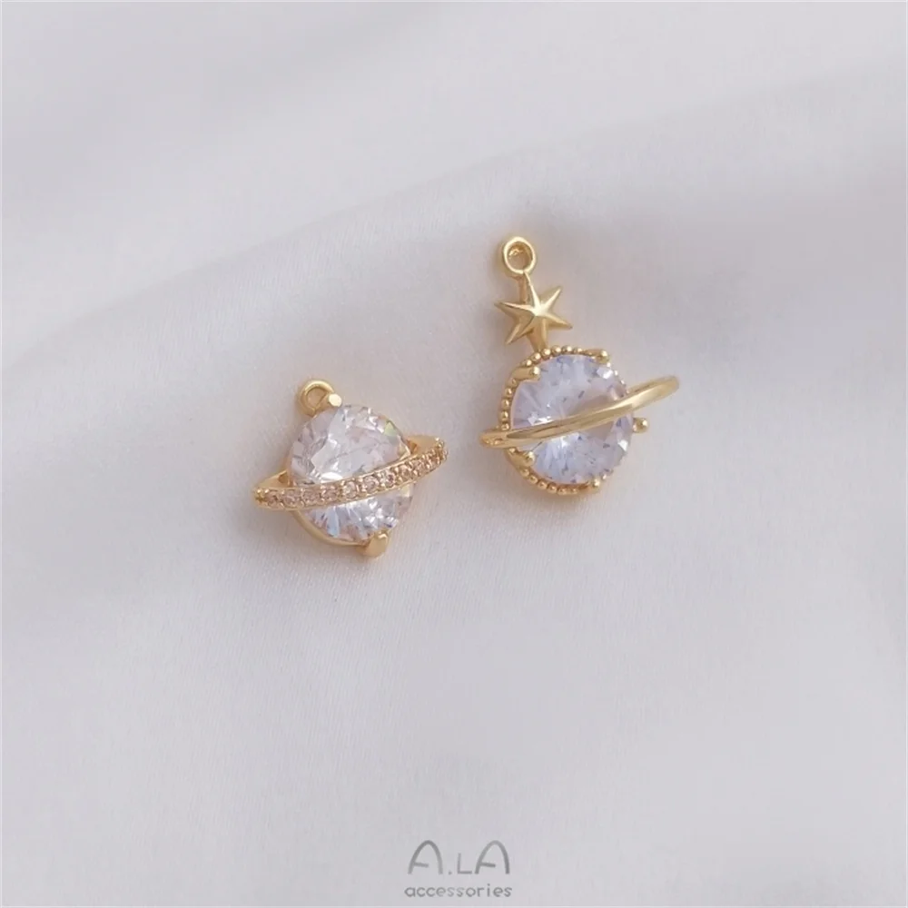 14K gold zirconia planet pendant handmade jewelry charm diy bracelet earrings necklace collarbone chain pendant
14K gold zirconia planet pendant handmade jewelry charm diy bracelet earrings necklace collarbone chain pendant