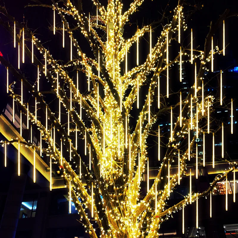 1/2/3/4 Set Christmas String Light Outdoor LED Dripping Icicle Shooting Star Light Meteor Shower Falling Rain Cascading Lights
1/2/3/4 Set Christmas String Light Outdoor LED Dripping Icicle Shooting Star Light Meteor Shower Falling Rain Cascading Lights