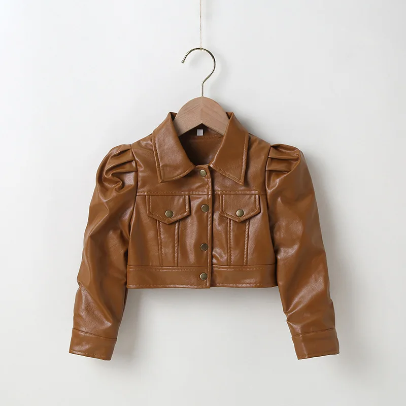 New Spring Short Fashion Leather Jacket Children's Fashionable Handsome Motorcycle Clothes Casual PU Leather Girls Jackets
New Spring Short Fashion Leather Jacket Children's Fashionable Handsome Motorcycle Clothes Casual PU Leather Girls Jackets