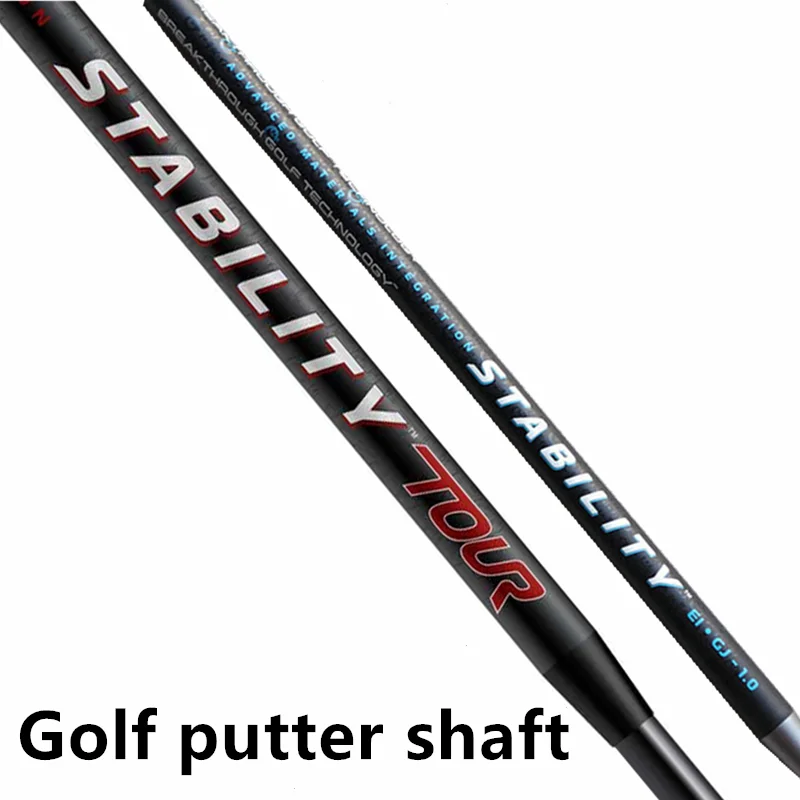 

2023 New Black Stability Tour Carbon Golf Shaft Adapter Clubs Shaft Stability Ei Gj 1.0 Carbon Steel Combined Putters Shaft