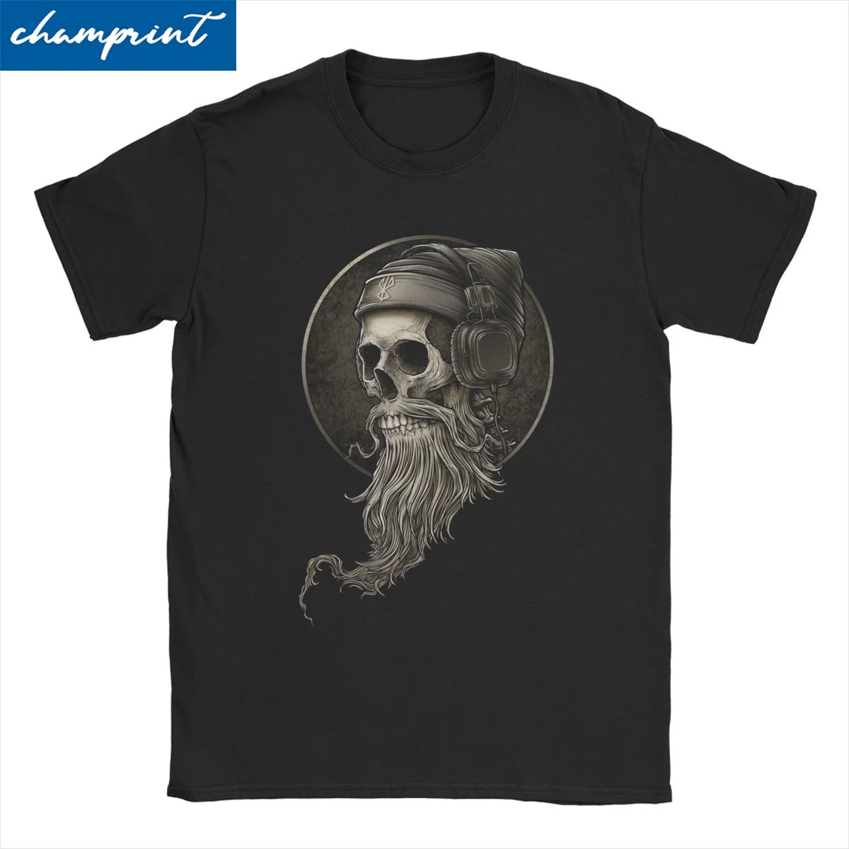 Men Women's Viking Vintage Skull Beard With Headphone T Shirt Cotton Clothing Short Sleeve Tee Shirt Birthday Present T-Shirts
Men Women's Viking Vintage Skull Beard With Headphone T Shirt Cotton Clothing Short Sleeve Tee Shirt Birthday Present T-Shirts