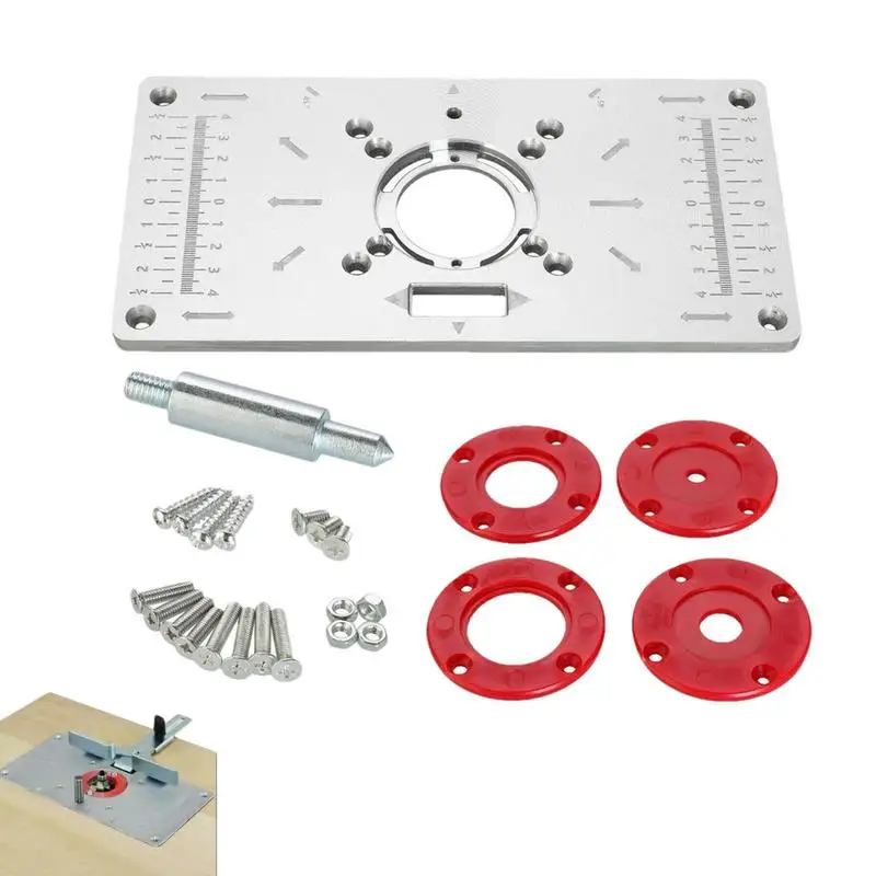 Router Table Insert Plate Flip Board Woodworking Trimming Machine Woodworking Router Table Mounting Plate Router Table Insert
Router Table Insert Plate Flip Board Woodworking Trimming Machine Woodworking Router Table Mounting Plate Router Table Insert