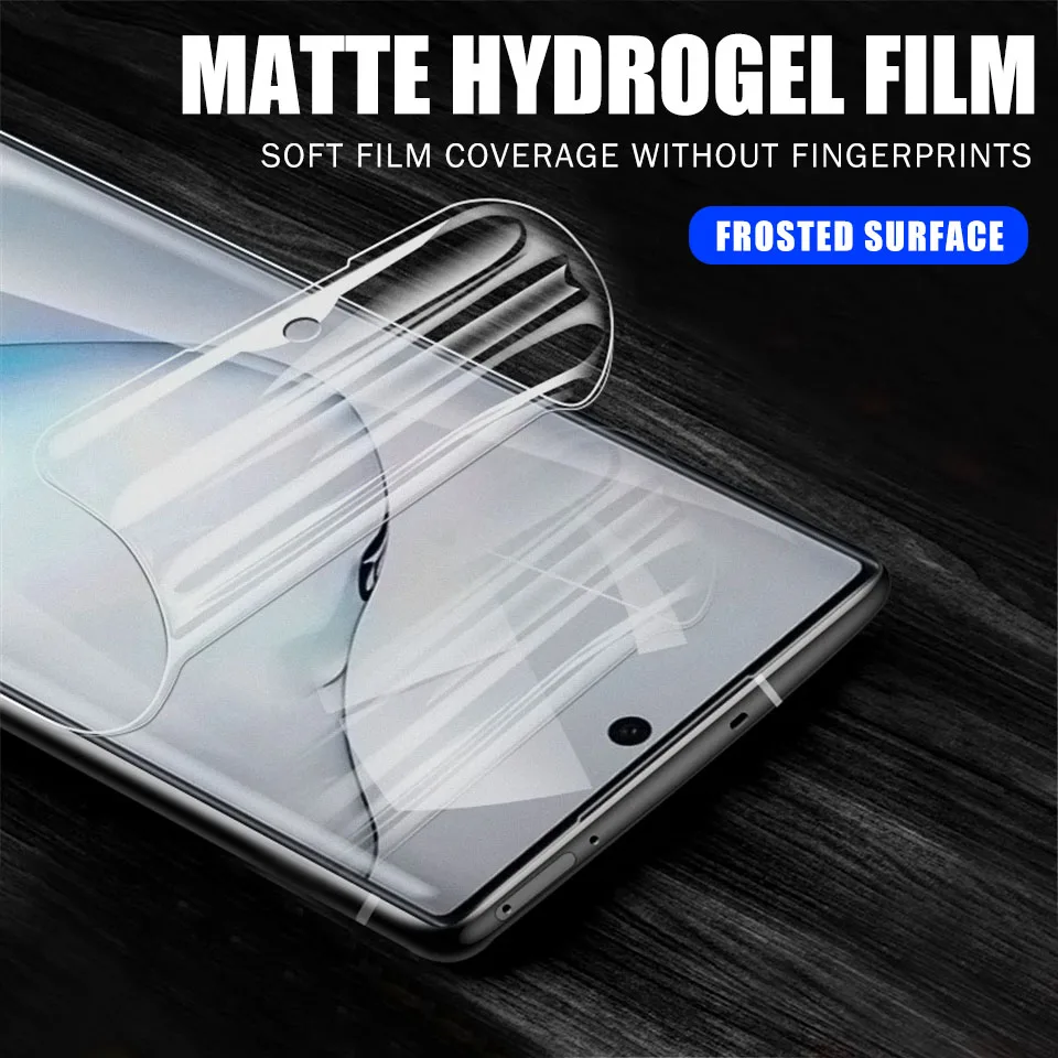 

Screen Protector For Samsung A51 Note 20 Ultra Galaxy S20 FE S21 A50 A71 S10 Plus A70 M31 A21s M51 Hydrogel Film Not Glass
