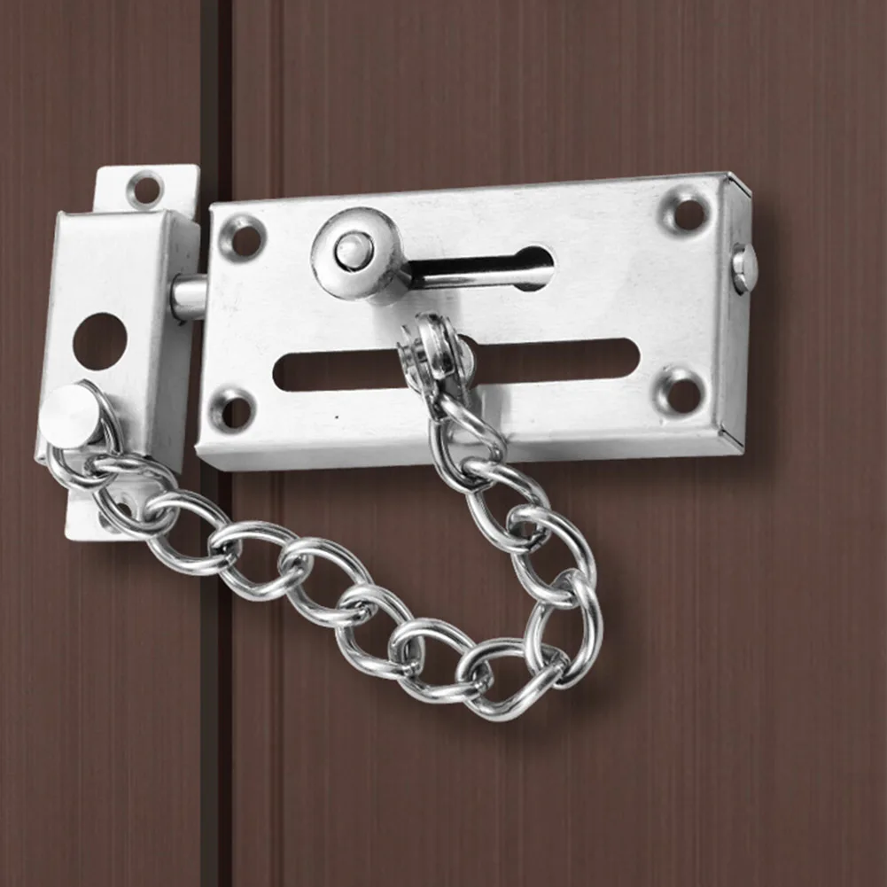 Security Door Lock Chain Strong Wardrobe Anti-thief Door For Cabinet For Residential Safe Guard Lock Latch Hardware
Security Door Lock Chain Strong Wardrobe Anti-thief Door For Cabinet For Residential Safe Guard Lock Latch Hardware