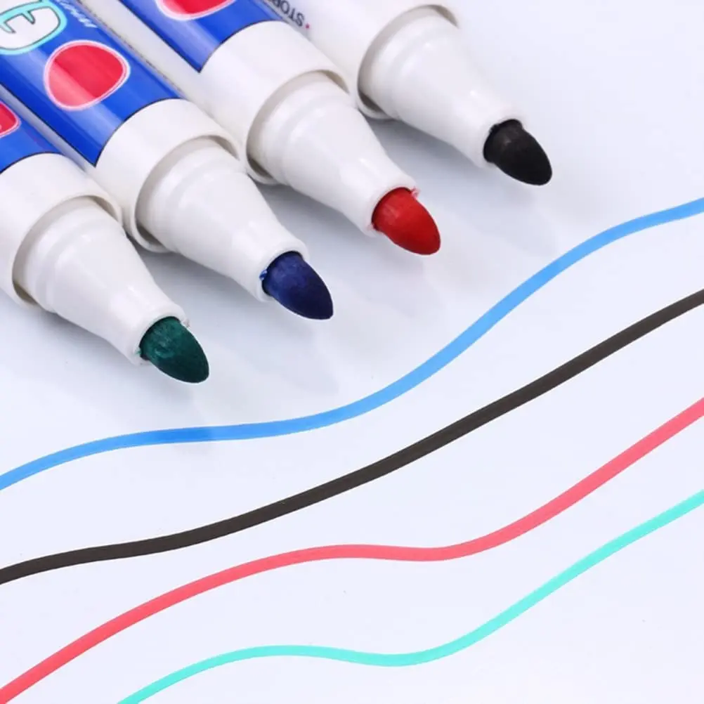 

Волшебные маркеры для сухого стирания, 8 шт., ручка для рисования водой, маркеры для белой доски, набор маркеров, акваручки для рисования, плавающие ручки, инструмент для рисования