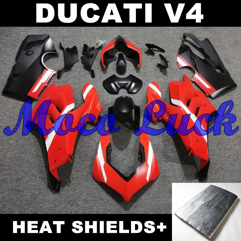 For Ducati V4 Fairing Kit 20-22 Year Models V4S 2020-2022 2021 Panigale ABS Injection Fairings Body Shell RED BLACK
For Ducati V4 Fairing Kit 20-22 Year Models V4S 2020-2022 2021 Panigale ABS Injection Fairings Body Shell RED BLACK