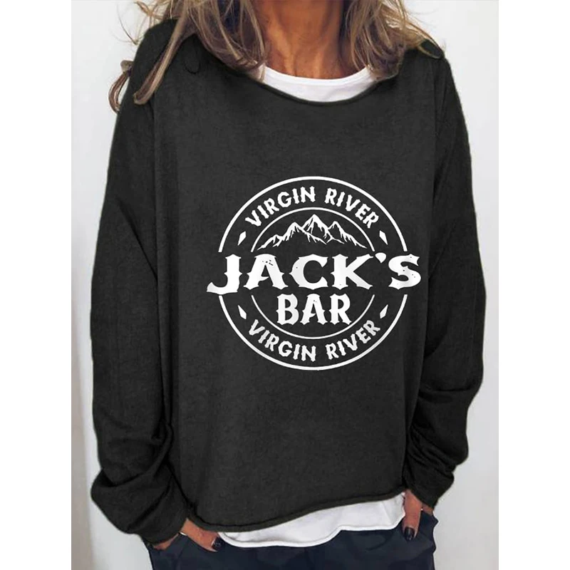 Rheaclot Virgin River Jack's Bar Women's Retro Vintage Cotton Long Sleeve SweatShirt
Rheaclot Virgin River Jack's Bar Women's Retro Vintage Cotton Long Sleeve SweatShirt