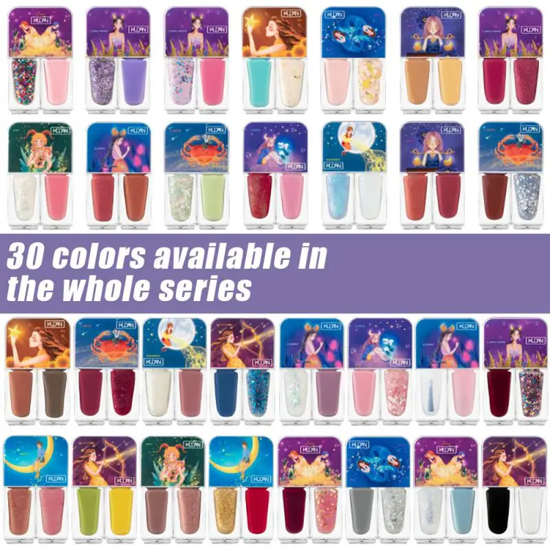 Nail Polish Two Bottles Gel Manicure Waterborne Shiny Quick Drying No Bake Normal Nail Polish Combination DIY 2 In 1 Nails Gel
Nail Polish Two Bottles Gel Manicure Waterborne Shiny Quick Drying No Bake Normal Nail Polish Combination DIY 2 In 1 Nails Gel