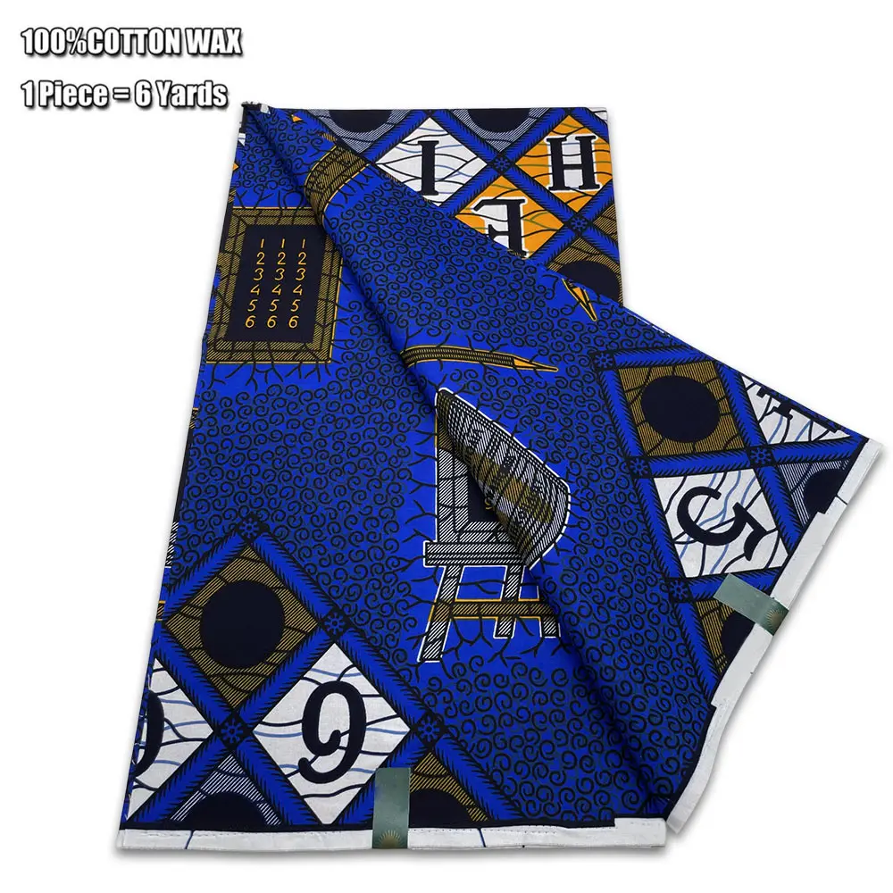 2023 New Hot Sales African Wax Fabric 100% Cotton Materials Ankara Printing Batik High-Quality Sewing African Women's Clothing
2023 New Hot Sales African Wax Fabric 100% Cotton Materials Ankara Printing Batik High-Quality Sewing African Women's Clothing