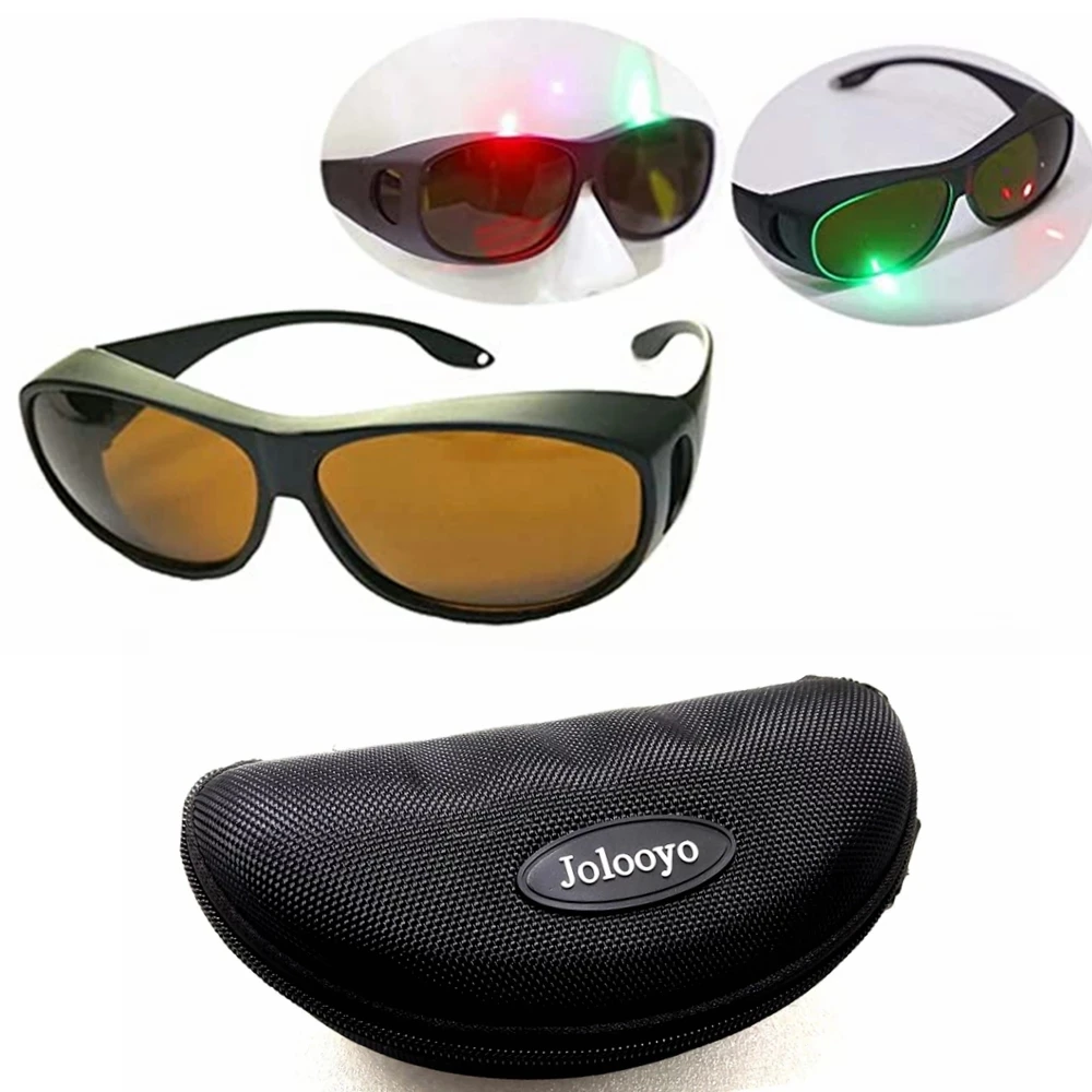 

400nm-700nm Red Blue and Green Laser Tricolor Light Laser Safety Glasses 460nm 532nm 650nm OD5+ Eye Protective Goggles